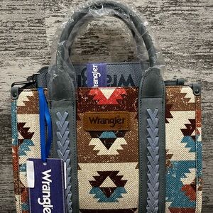 Wrangler Geometric Tote Bag